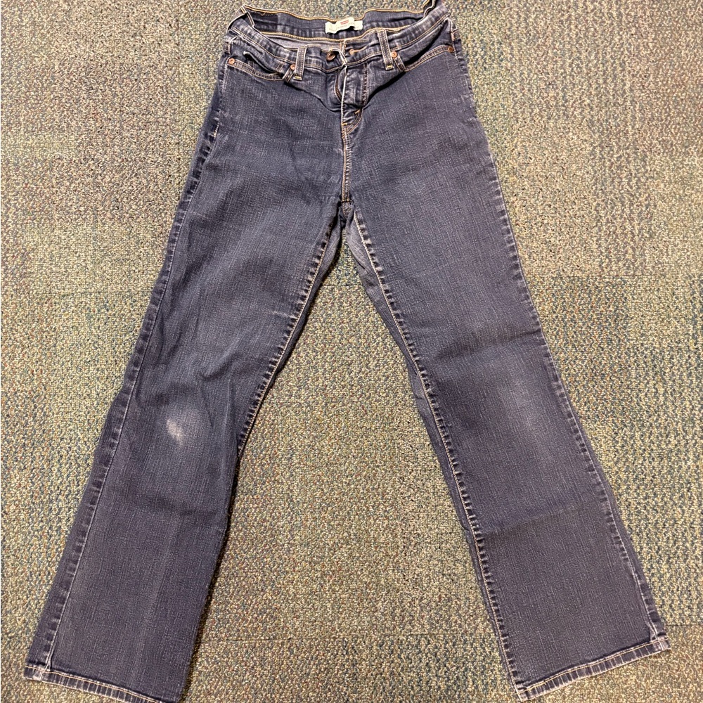 Levi's 512 Dark Blue Bootcut Jeans